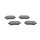 BOSCH 0 986 494 771 Bremsbelagsatz, Scheibenbremse