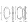 BOSCH 0 986 494 771 Bremsbelagsatz, Scheibenbremse