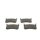 BOSCH 0 986 494 780 Bremsbelagsatz, Scheibenbremse