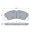 BOSCH 0 986 494 788 Bremsbelagsatz, Scheibenbremse
