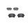 BOSCH 0 986 494 814 Bremsbelagsatz, Scheibenbremse