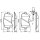 BOSCH 0 986 494 814 Bremsbelagsatz, Scheibenbremse