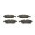 BOSCH 0 986 494 831 Bremsbelagsatz, Scheibenbremse