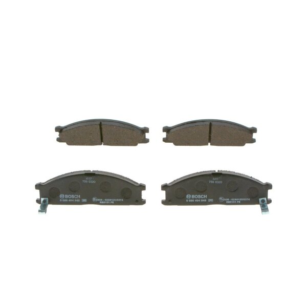 BOSCH 0 986 494 848 Bremsbelagsatz, Scheibenbremse