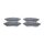 BOSCH 0 986 494 890 Bremsbelagsatz, Scheibenbremse