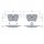 BOSCH 0 986 494 967 Bremsbelagsatz, Scheibenbremse