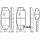 BOSCH 0 986 495 308 Bremsbelagsatz, Scheibenbremse
