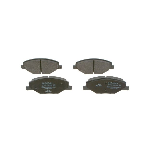 BOSCH 0 986 495 390 Bremsbelagsatz, Scheibenbremse