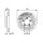 BOSCH 0 986 479 580 Bremsscheibe