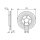 BOSCH 0 986 479 D15 Bremsscheibe