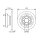 BOSCH 0 986 479 S95 Bremsscheibe