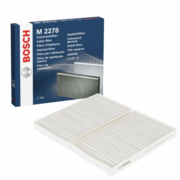 BOSCH 1 987 432 278 Filter, Innenraumluft