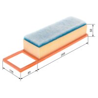 BOSCH F 026 400 428 Luftfilter