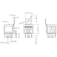 BOSCH 0 332 015 002 Relais, Arbeitsstrom