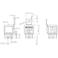 BOSCH 0 332 015 002 Relais, Arbeitsstrom