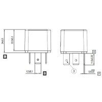 BOSCH 0 986 332 201 Relais, Arbeitsstrom