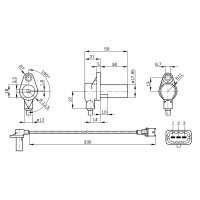 BOSCH 0 261 210 248 Impulsgeber, Kurbelwelle