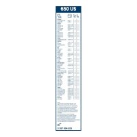 BOSCH 3 397 004 593 Wischblatt