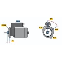 BOSCH 0 986 016 340 Starter