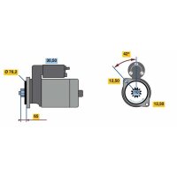 BOSCH 0 986 018 390 Starter