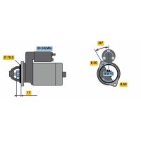 BOSCH 0 986 018 570 Starter