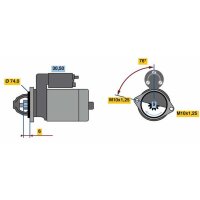 BOSCH 0 986 018 680 Starter