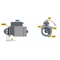 BOSCH 0 986 018 860 Starter