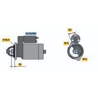 BOSCH 0 986 021 320 Starter