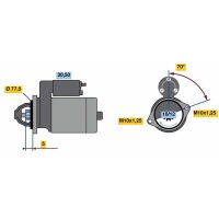 BOSCH 0 986 022 720 Starter