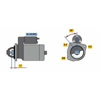 BOSCH 0 986 023 580 Starter