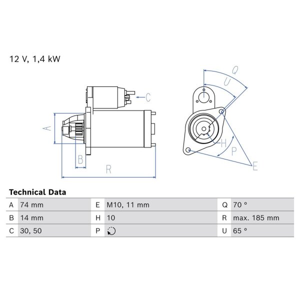 BOSCH 0 986 027 620 Starter