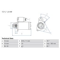 BOSCH 0 986 027 620 Starter