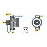 BOSCH 0 986 046 320 Generator