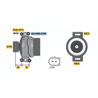 BOSCH 0 986 047 240 Generator