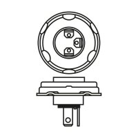 BOSCH 1 987 301 021 Glühlampe, Fernscheinwerfer