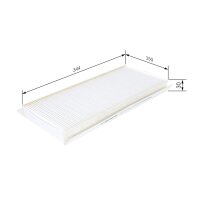 BOSCH 1 987 432 006 Filter, Innenraumluft