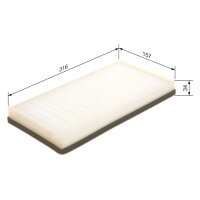 BOSCH 1 987 432 007 Filter, Innenraumluft