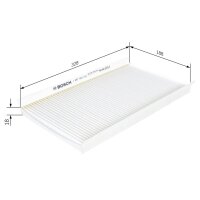 BOSCH 1 987 432 015 Filter, Innenraumluft