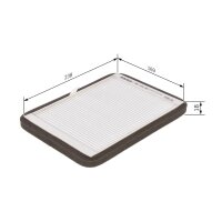 BOSCH 1 987 432 061 Filter, Innenraumluft