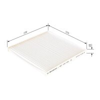 BOSCH 1 987 432 090 Filter, Innenraumluft