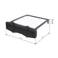 BOSCH 1 987 432 116 Filter, Innenraumluft