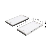 BOSCH 1 987 432 156 Filter, Innenraumluft