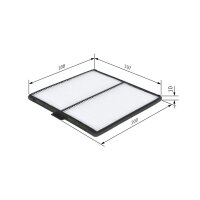 BOSCH 1 987 432 171 Filter, Innenraumluft