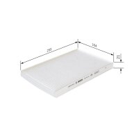BOSCH 1 987 432 183 Filter, Innenraumluft