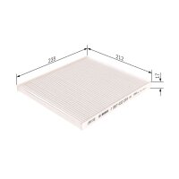 BOSCH 1 987 432 254 Filter, Innenraumluft