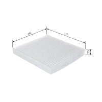 BOSCH 1 987 432 273 Filter, Innenraumluft
