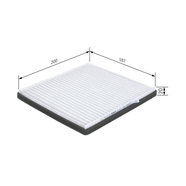 BOSCH 1 987 435 013 Filter, Innenraumluft