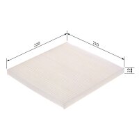 BOSCH 1 987 435 148 Filter, Innenraumluft