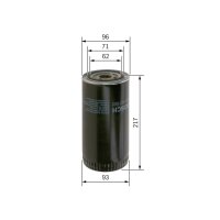 BOSCH F 026 407 052 Ölfilter