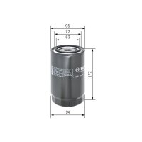 BOSCH F 026 407 081 Ölfilter